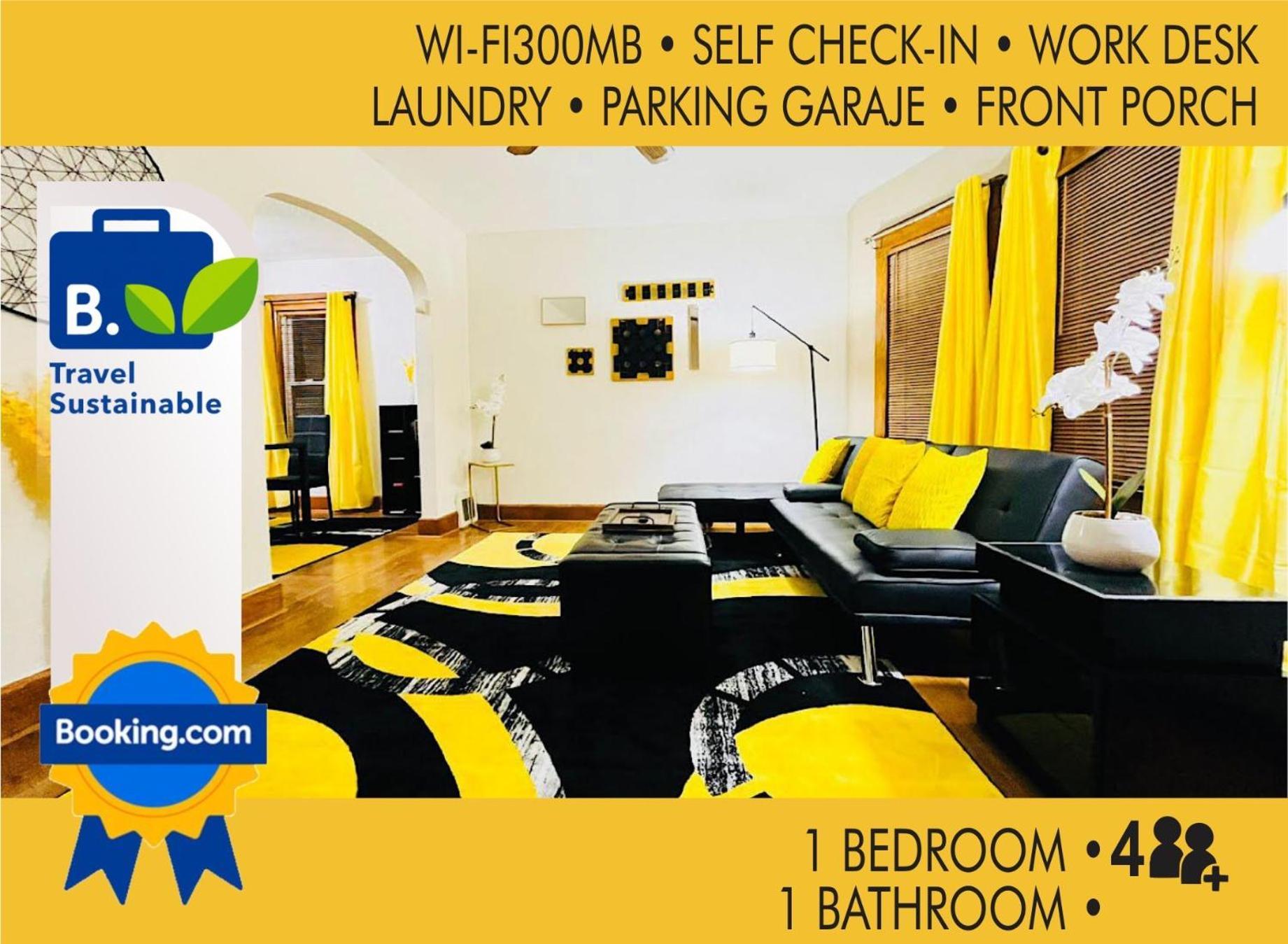 The Amber Retreat - Brooklyn Centre Comfort - Charming Space For Families, Couples & Business Travelers Near Downtown - With 300Mb Wifi, Parking & Self Check-In Cleveland Exterior foto
